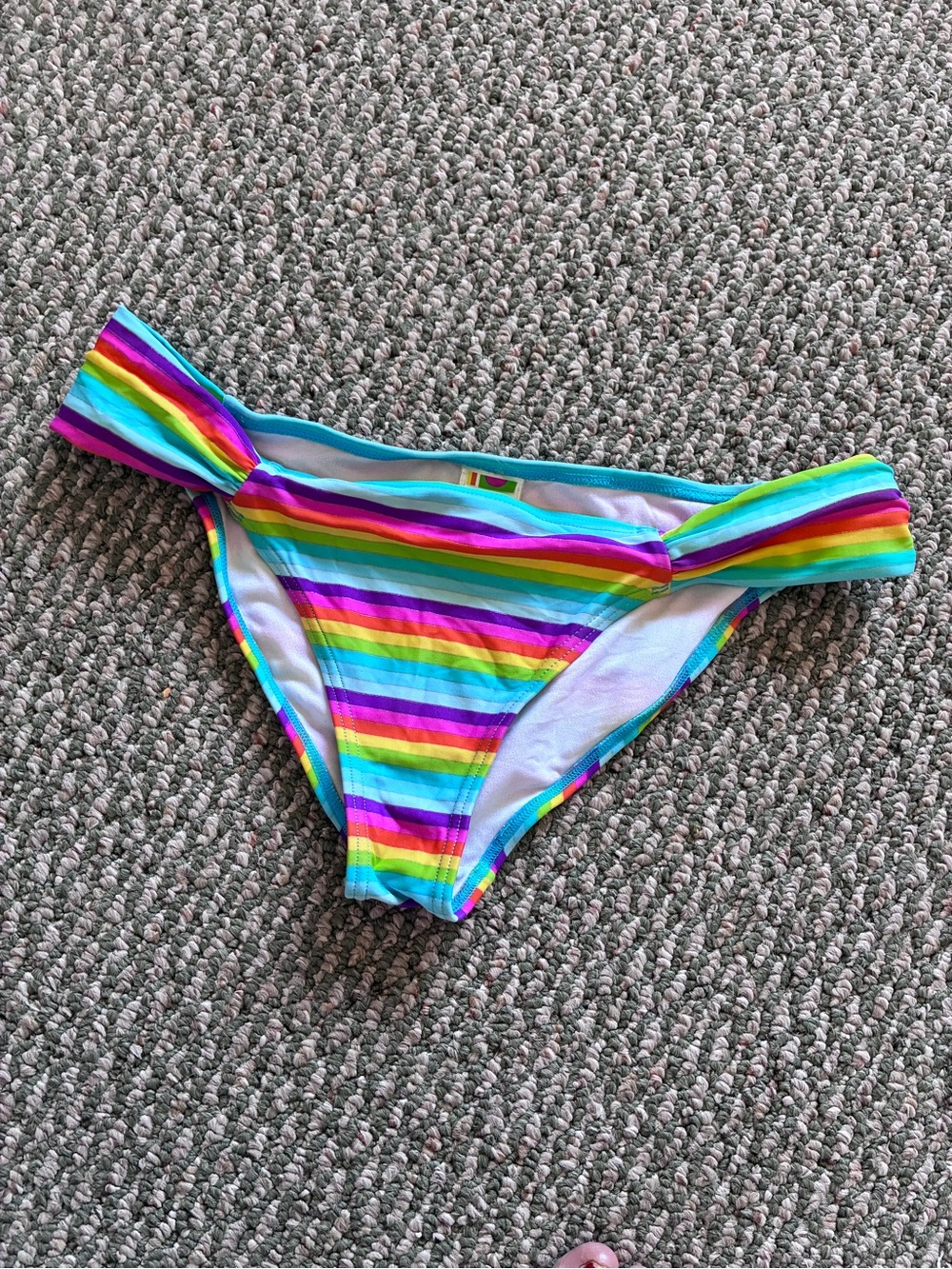 😎 Roxy Y2K vintage rainbow swim bottoms